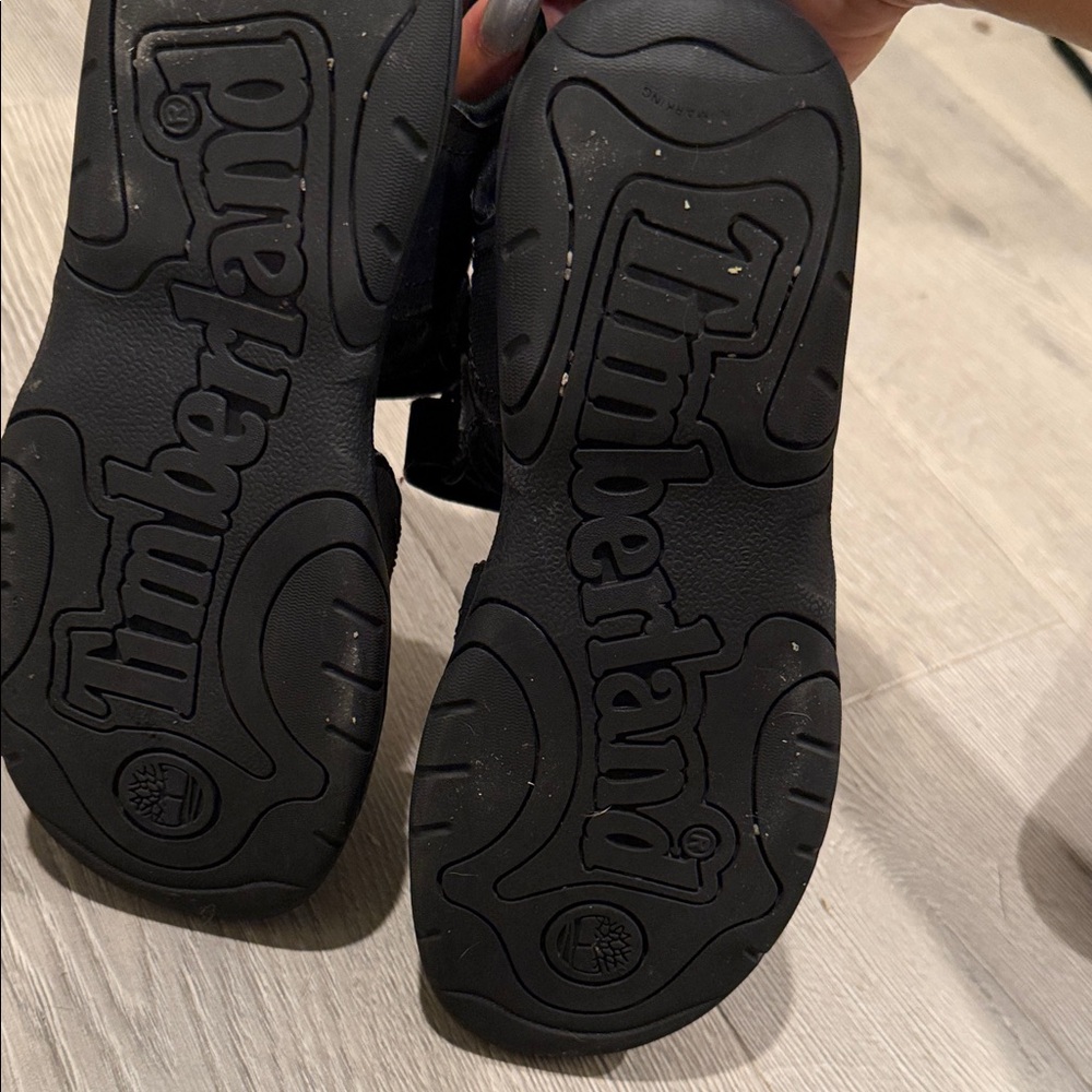 Timberland Kids Black Adjustable Sport Sandals - Picture 4 of 4